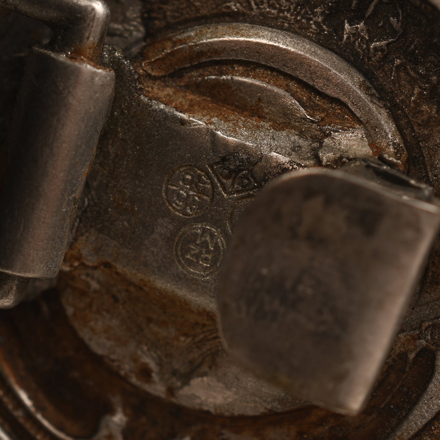 GERMAN WWII WAFFEN SS OFFICERS BELT WITH SS MARKED BUCKLE