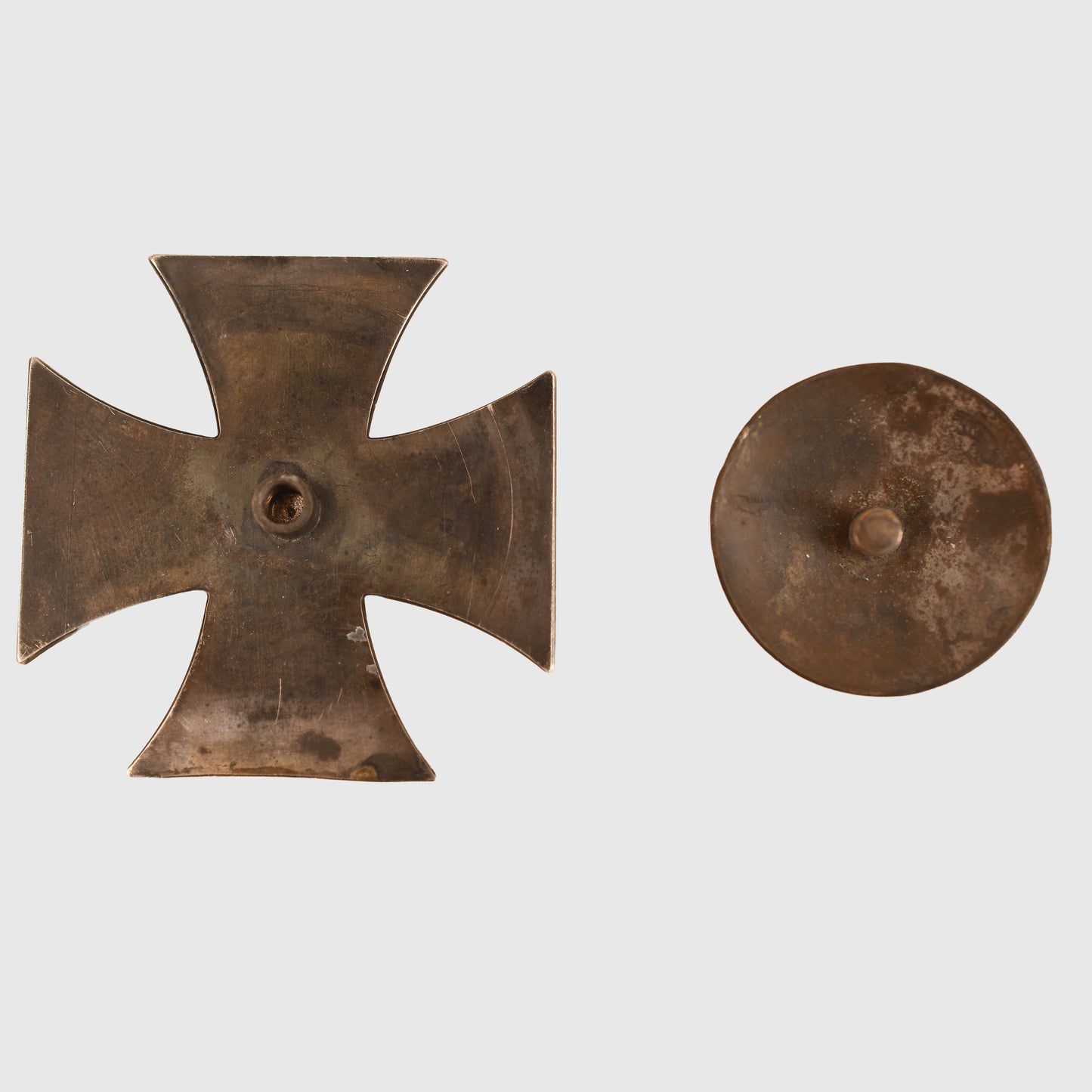 German WWI Iron Cross 1st Class - Disc Back Variant