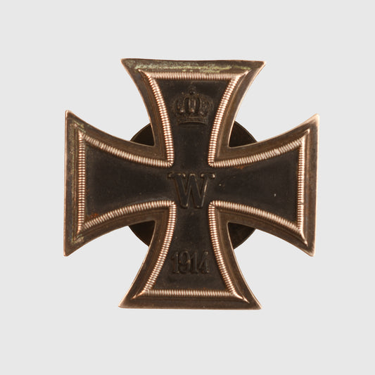 German WWI Iron Cross 1st Class - Disc Back Variant
