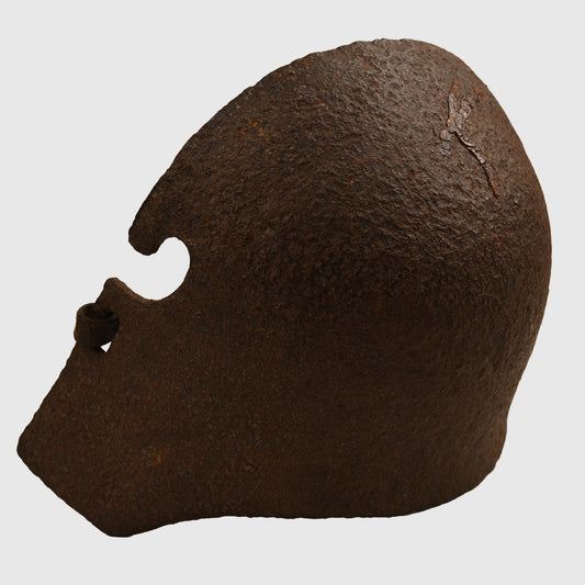 GERMAN WWI M.16 HELMET ARMOURED FRONT PLATE