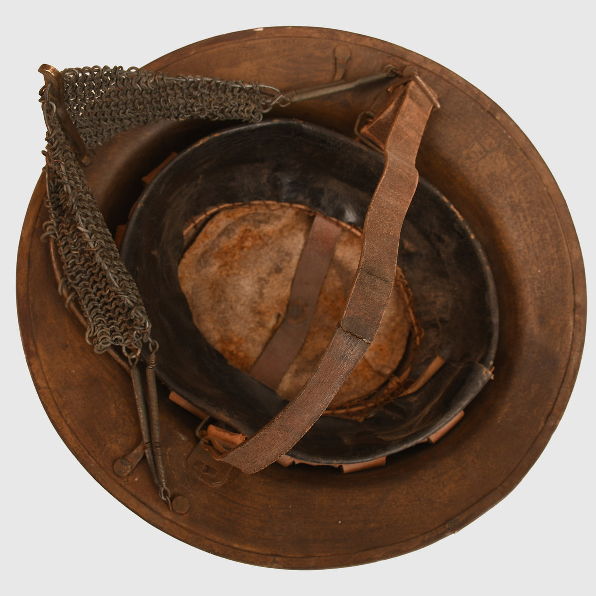 BRITISH WWI 2ND PATTERN CRUISE BRODIE HELMET