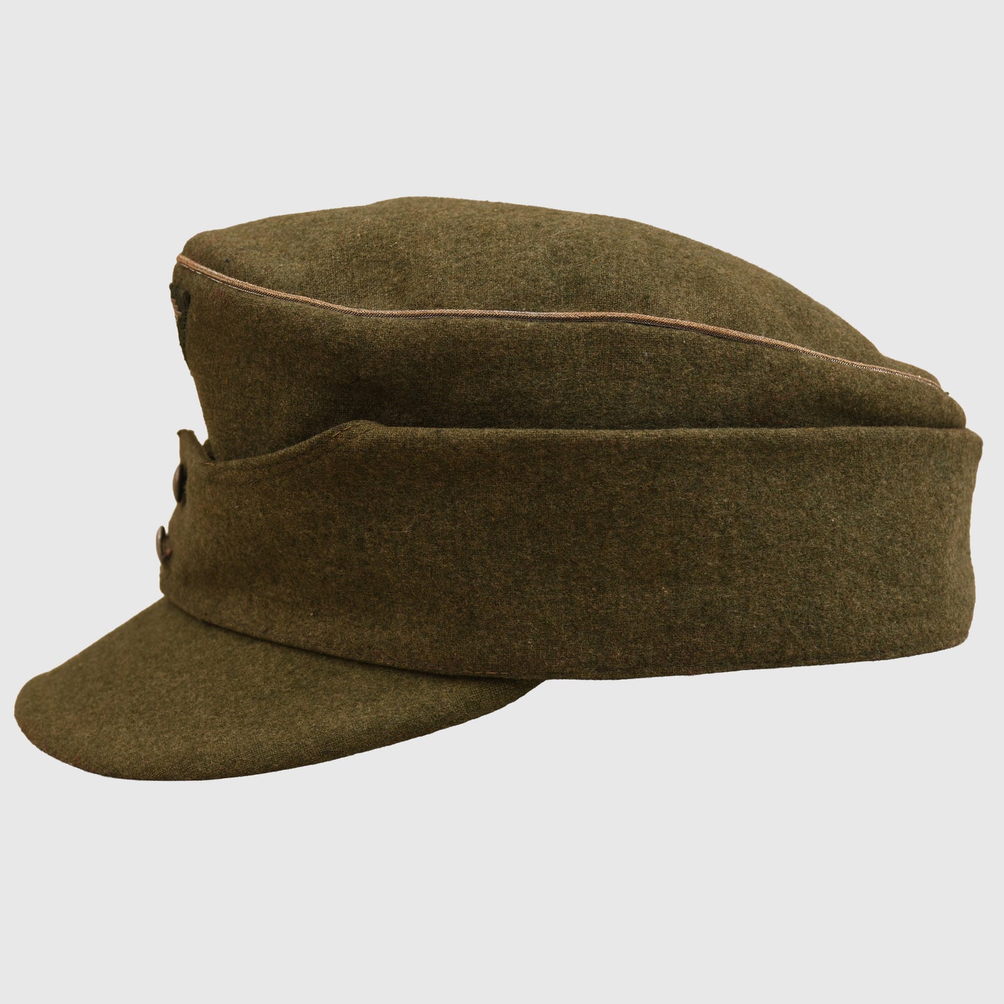 GERMAN WWII WAFFEN SS M43 OFFICERS FIELD CAP