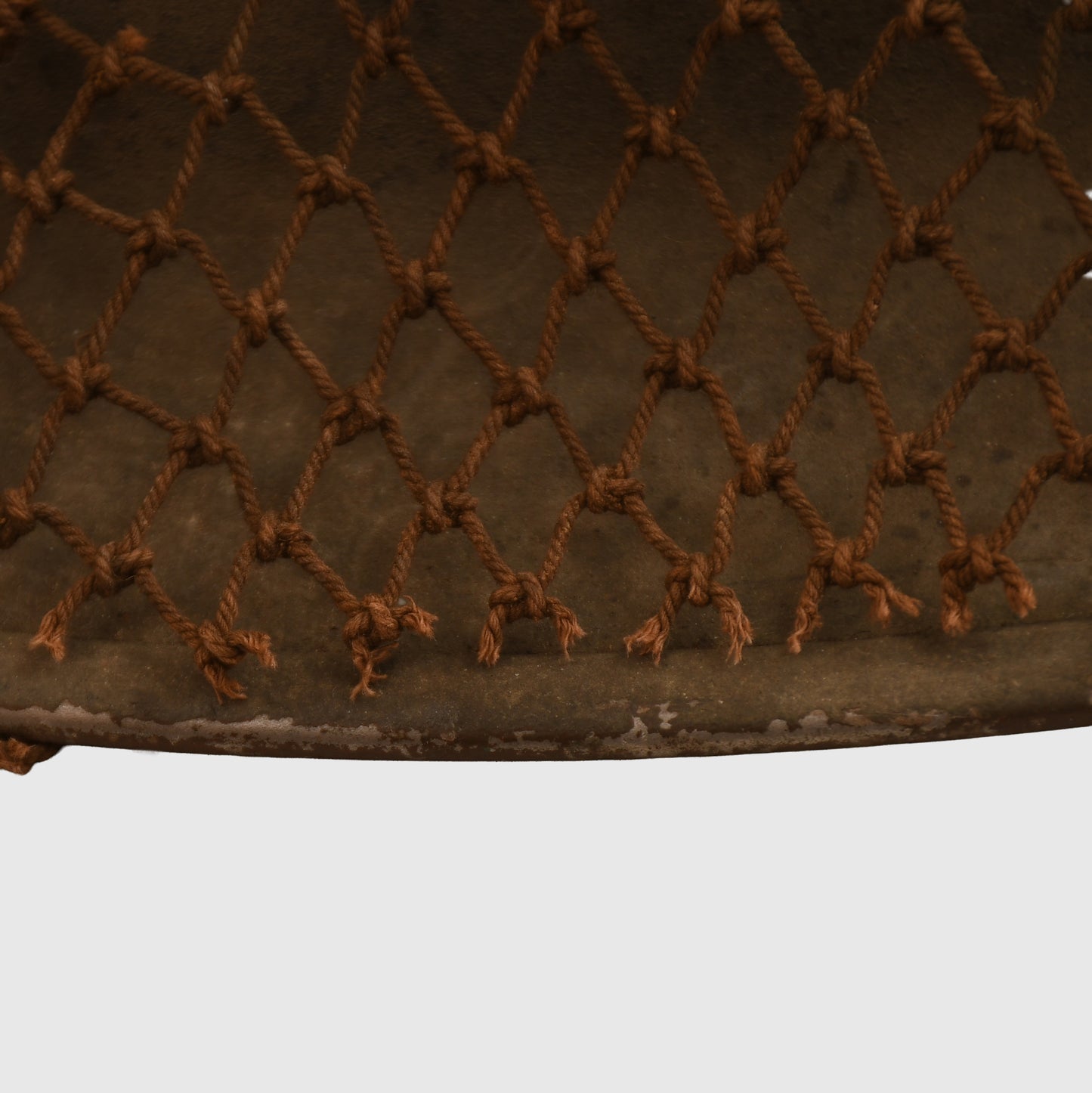 BRITISH 1940 DATED BRODIE HELMET WITH NET COVER
