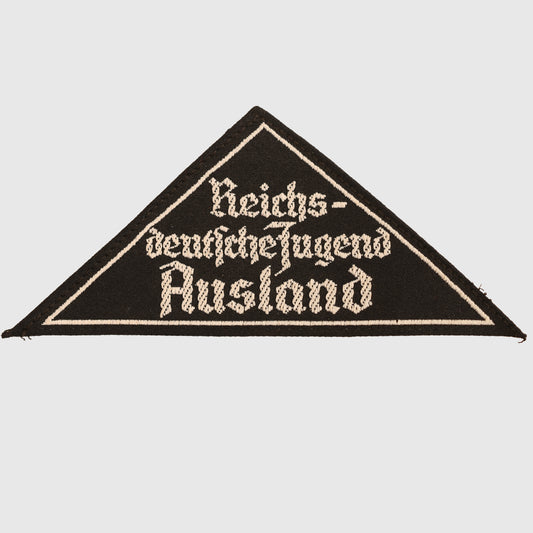 German WWII Hitler Youth BDM District Triangle – Overseas
