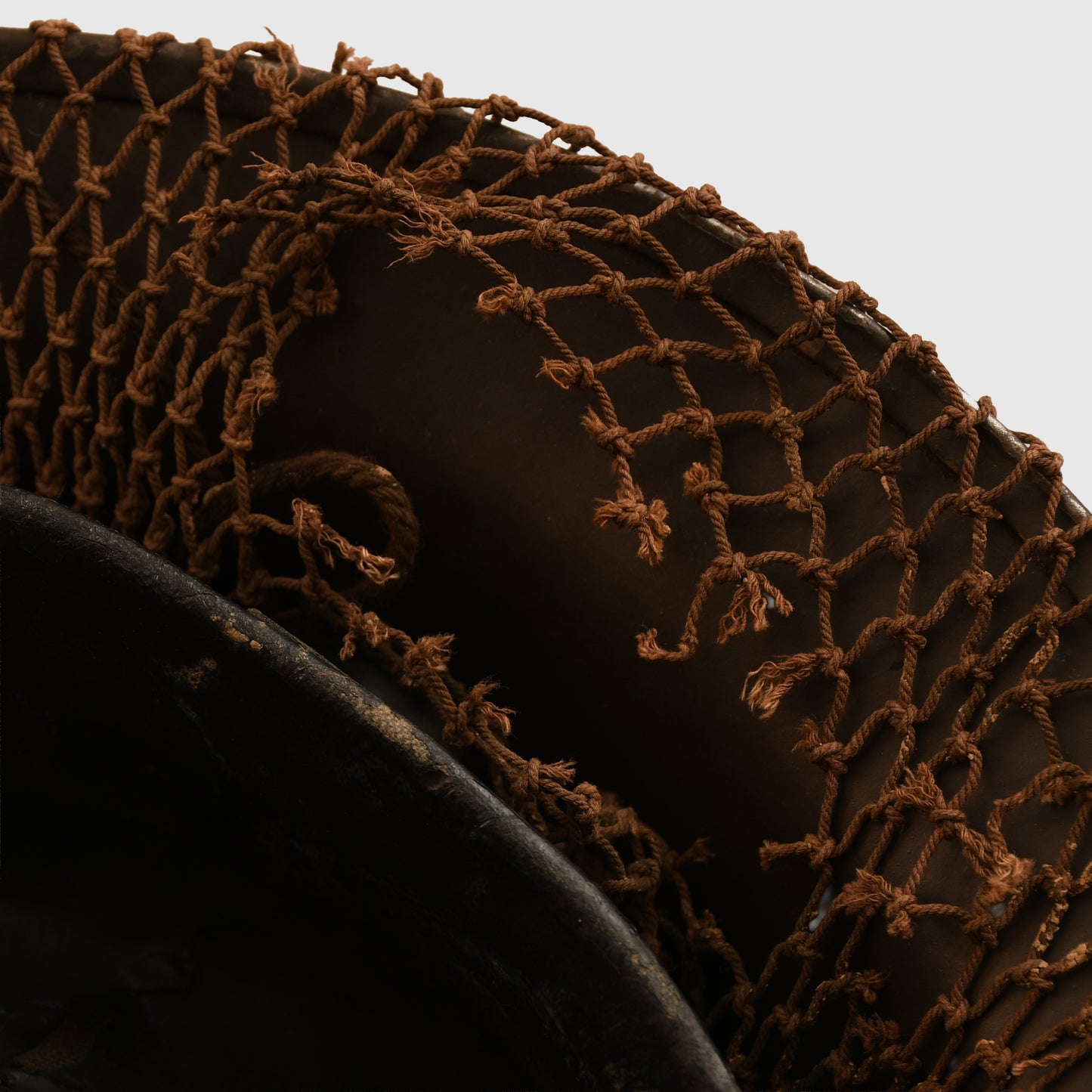 BRITISH 1940 DATED BRODIE HELMET WITH NET COVER