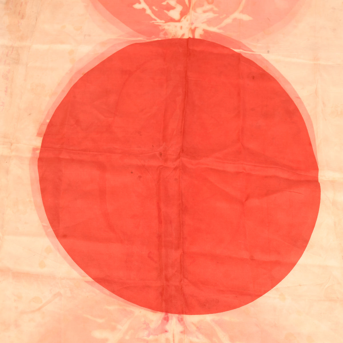 JAPANESE WWII SOLDIERS GOOD LUCK FLAG IN SILK