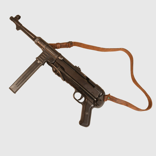 GERMAN WWII MP40 DEACTIVATED DISPLAY PIECE - MATCHED NUMBERS