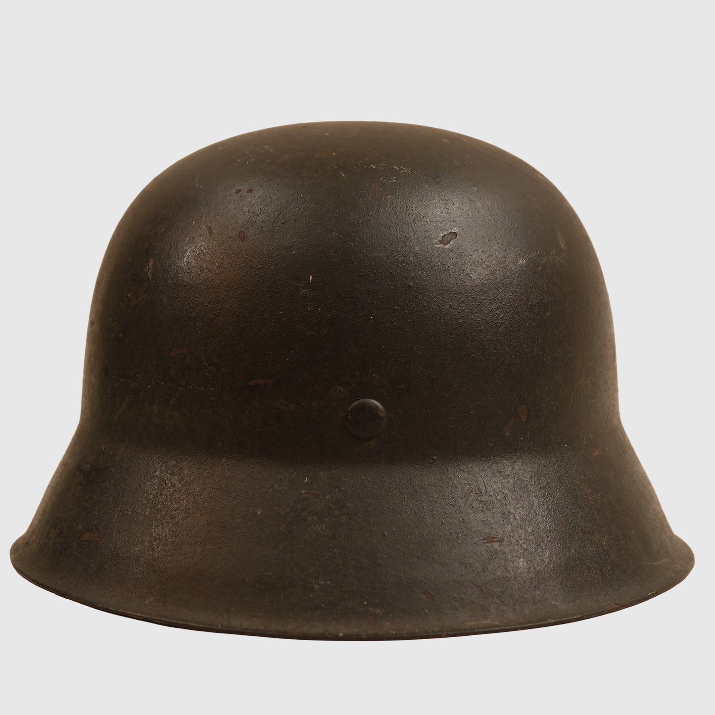 GERMAN WWII SS POLICE M.42 DOUBLE DECAL COMBAT HELMET