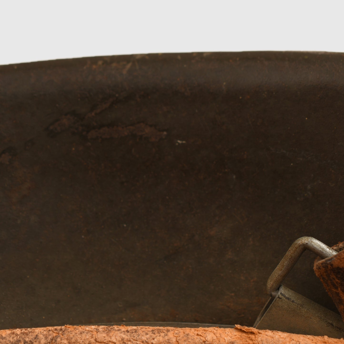 GERMAN WWII SS POLICE M.42 DOUBLE DECAL COMBAT HELMET