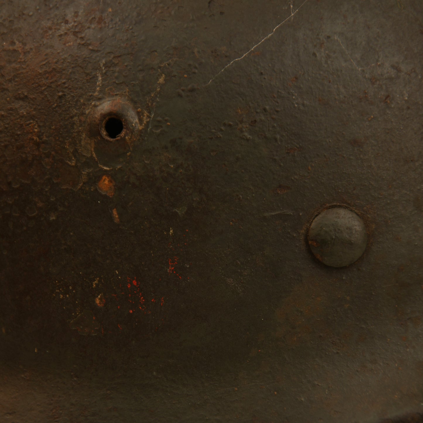 German WWII M35 Single Decal Army Combat Helmet