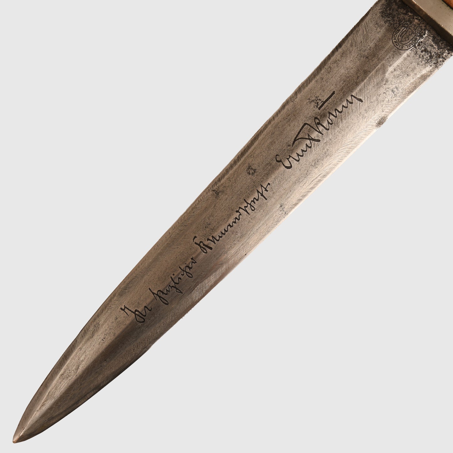 GERMAN WWII SA MANS DISPLAY PIECE WITH FULL ROHM INSCRIPTION