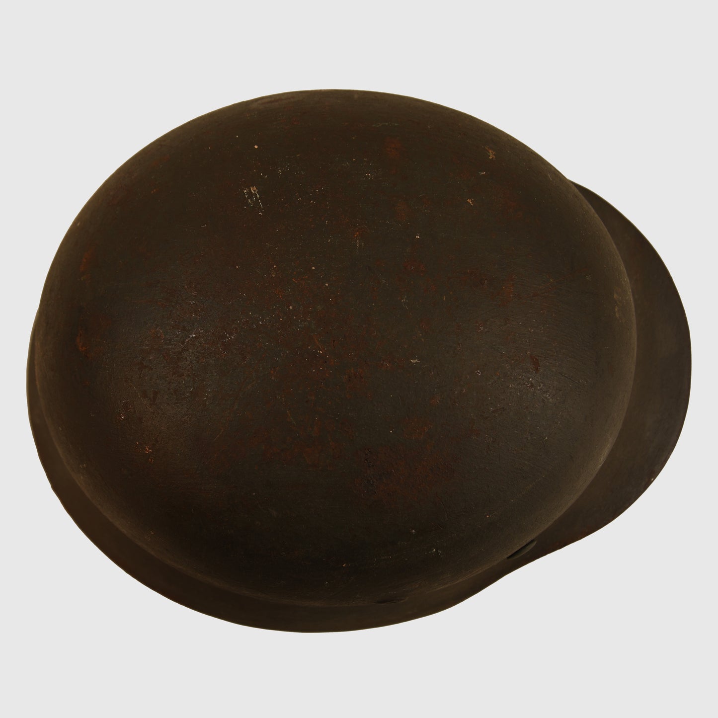 German WWII Army M.40 Single Decal Combat Helmet, Large Size