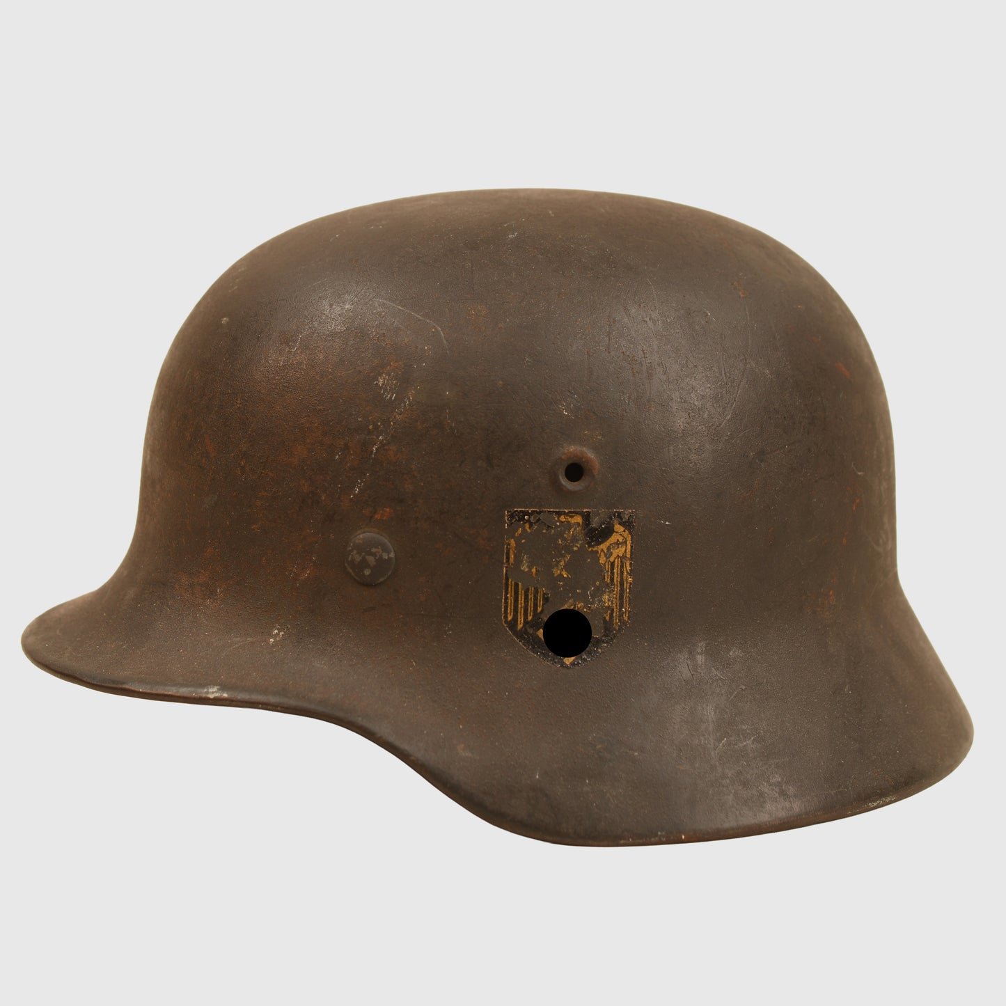 German WWII Kriegsmarine Single Decal M40 Combat Helmet