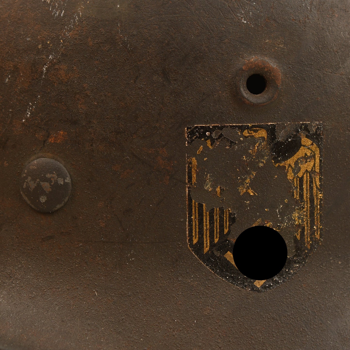 German WWII Kriegsmarine Single Decal M40 Combat Helmet