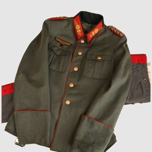 German WWII Army General’s Tunic and Breeches, Identified