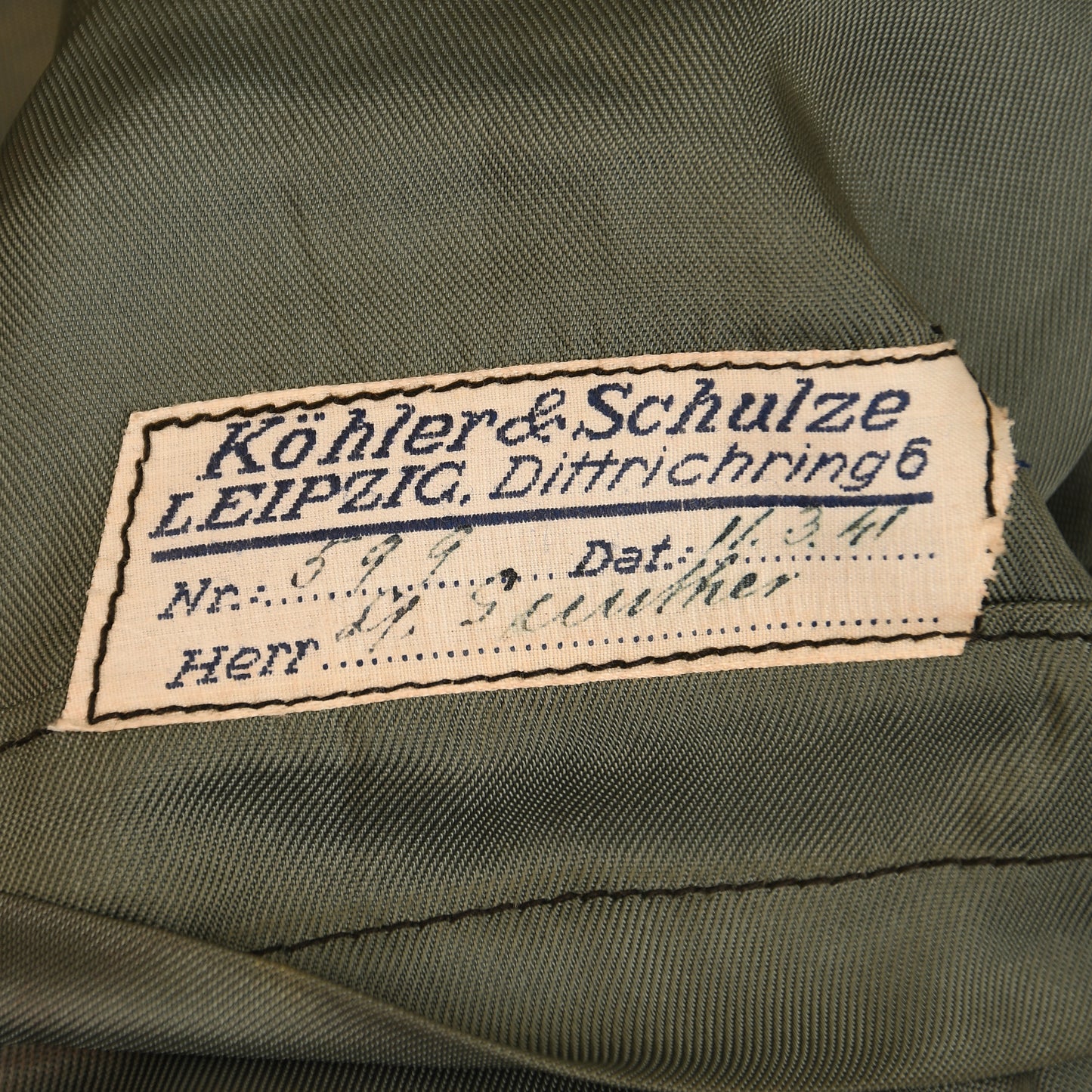 German WWII Army General’s Tunic and Breeches, Identified