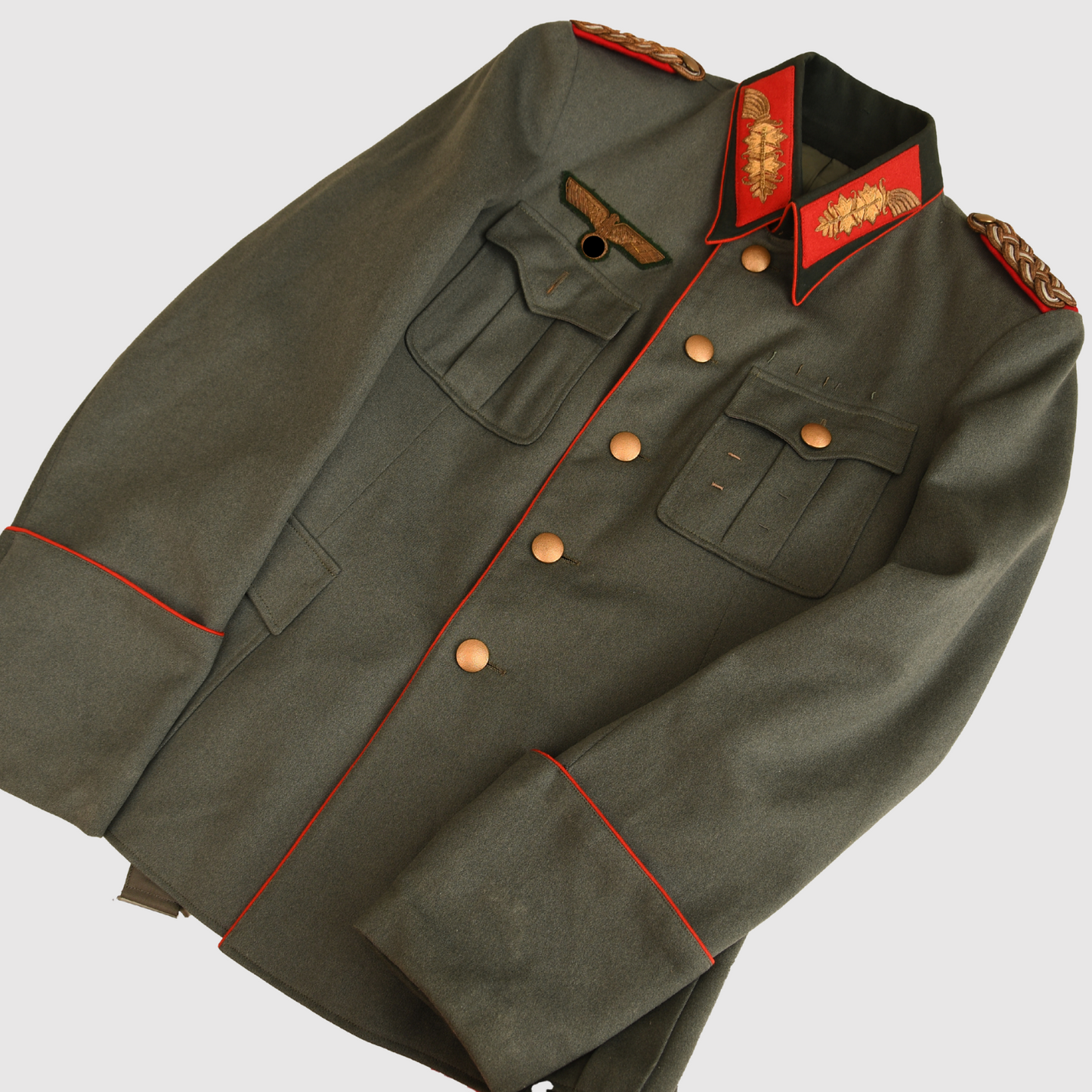 German WWII Army General’s Tunic and Breeches, Identified