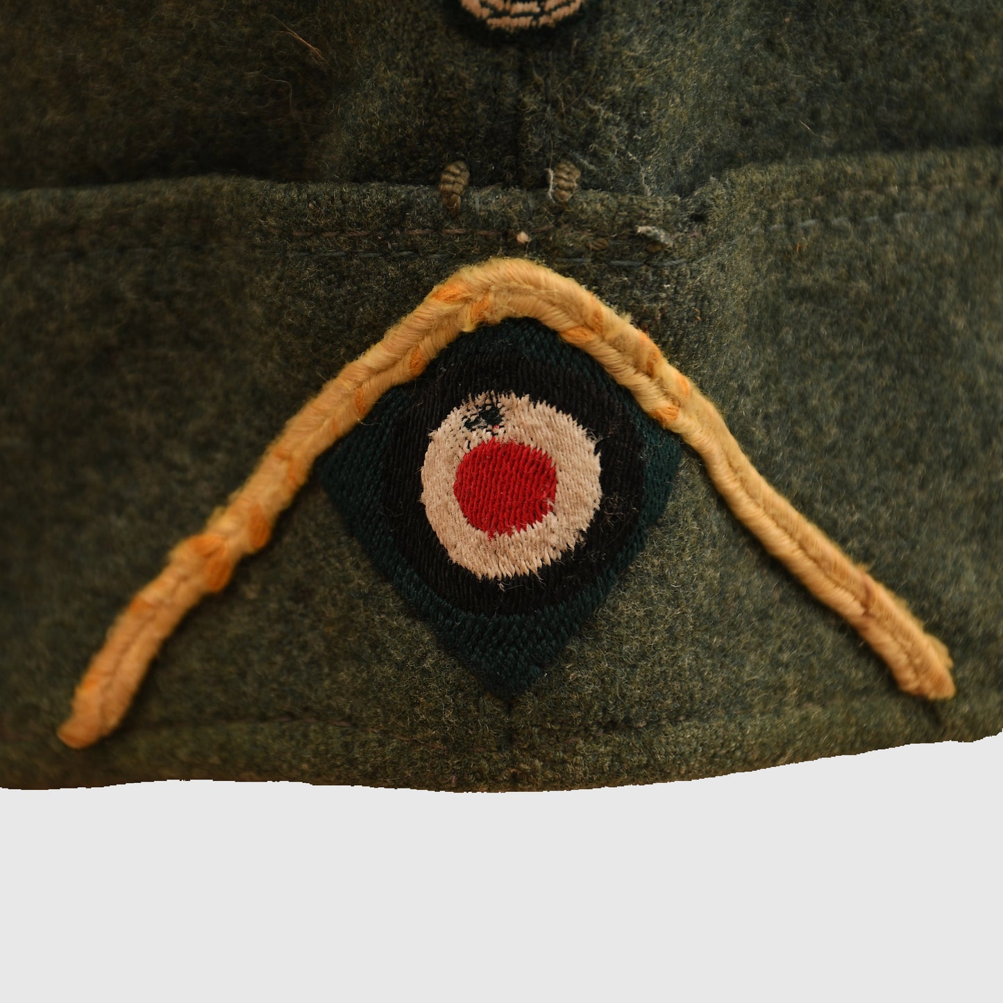 German WWII Army Signals Enlisted Man's Overseas Cap