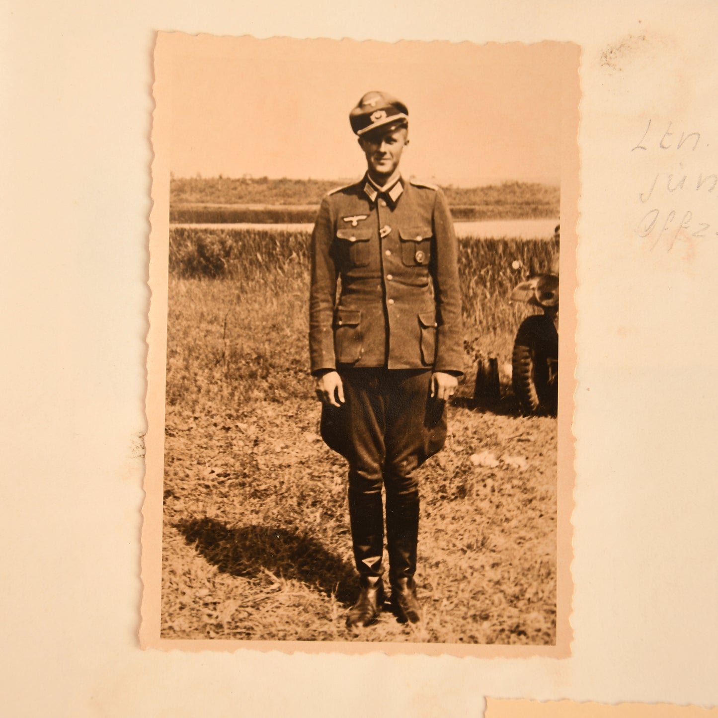 German WWII Chemical Warfare Troops Parade Tunic and Document Grouping