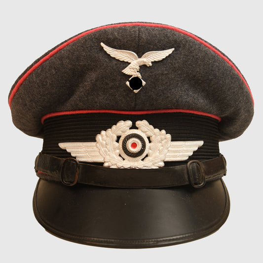 German WWII Luftwaffe Airfield Engineers NCO or Man’s Visor Cap