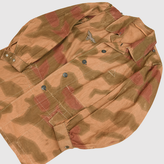 German WWII Luftwaffe Ground Troops Smock in Rare Camouflage Pattern