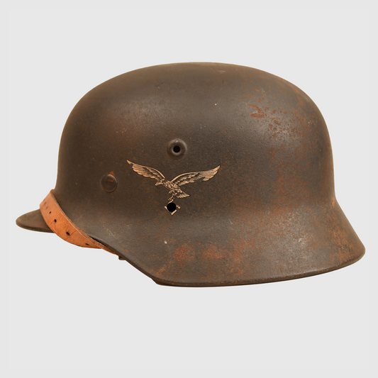German WWII Luftwaffe M40 Single Decal Combat Helmet