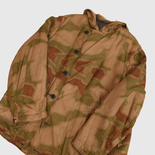German WWII Luftwaffe Tan and Water Camouflage Anorak