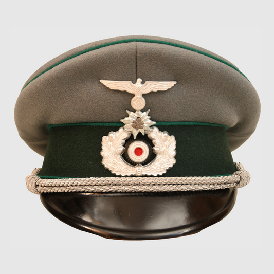 German WWII Mountain Troop Officer's Visor Cap