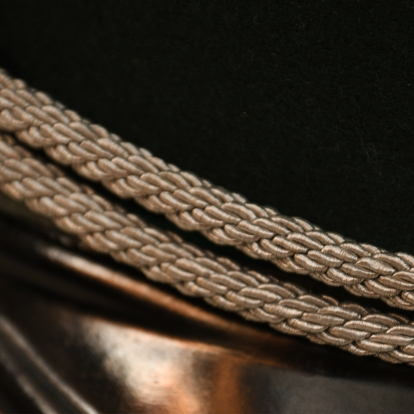German WWII Mountain Troop Officer's Visor Cap