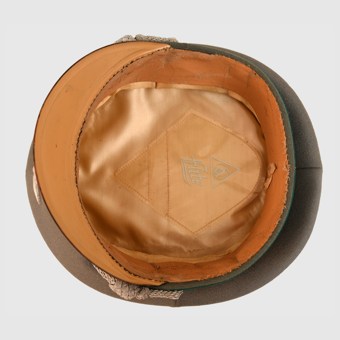 German WWII Mountain Troop Officer's Visor Cap