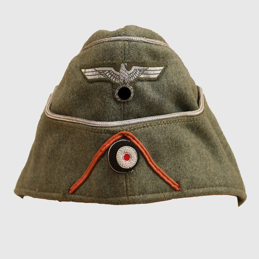 German WWII Panzer Officer’s Overseas Cap