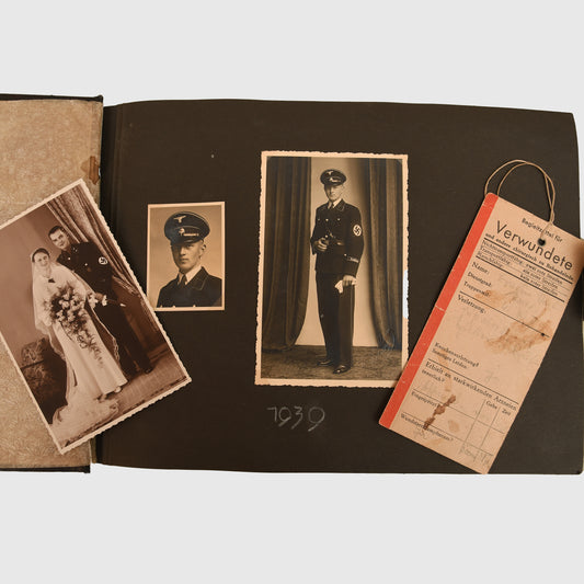 German WWII SS “Deutschland” Photograph Album