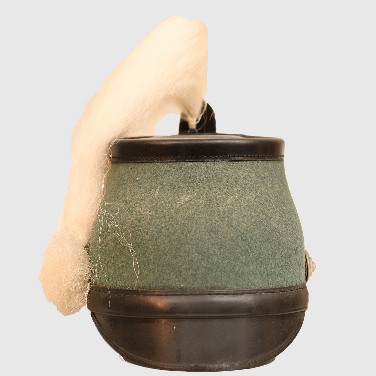 German WWII Schutzpolizei Officer’s Shako with Parade Plume