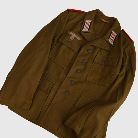 German WWII Tropical 2nd Pattern Artillery Officer’s Tunic