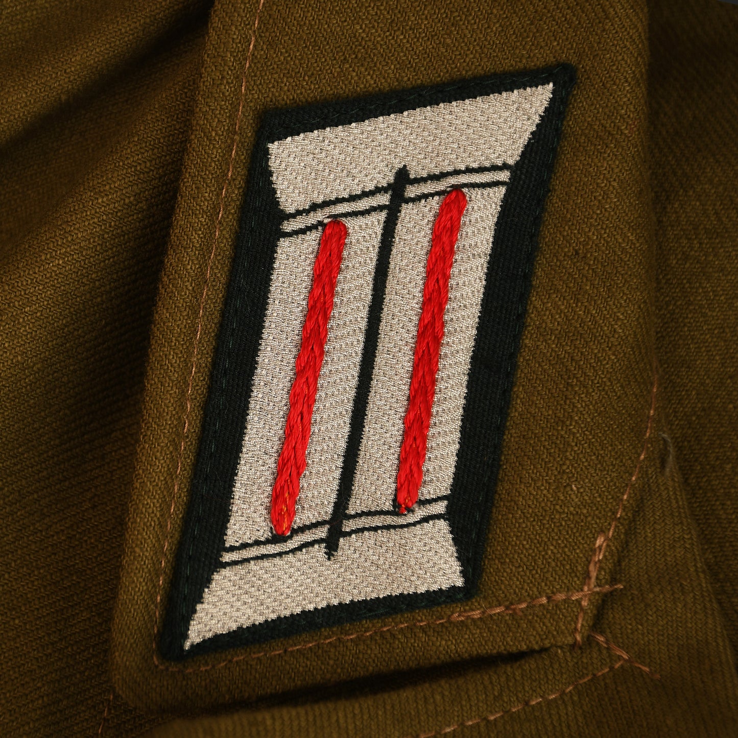 German WWII Tropical 2nd Pattern Artillery Officer’s Tunic