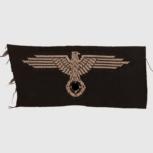 German WWII Waffen-SS Bevo Woven Overseas Cap Eagle