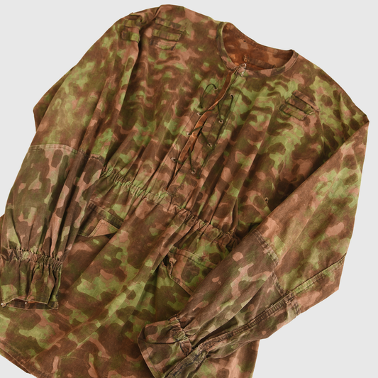 German WWII Waffen-SS Blurred Edge Camouflage Combat Smock