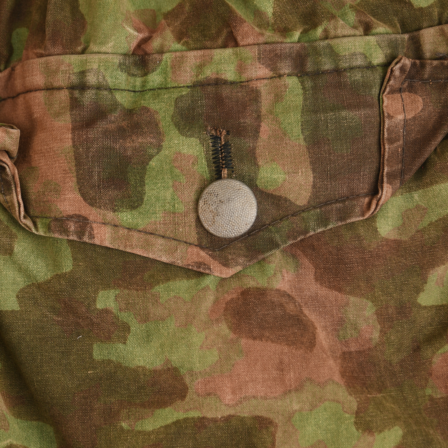 German WWII Waffen-SS Blurred Edge Camouflage Combat Smock