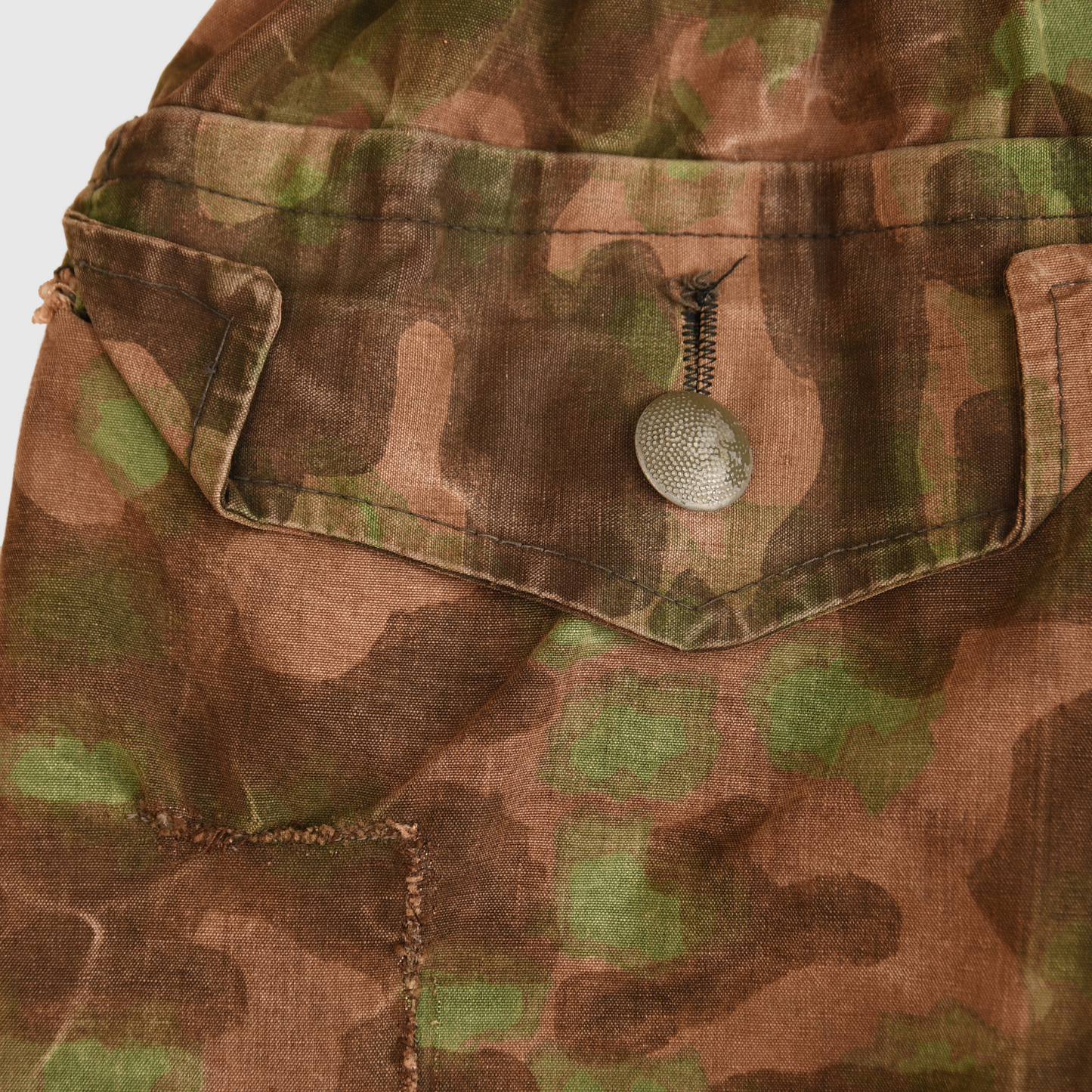 German WWII Waffen-SS Blurred Edge Camouflage Combat Smock