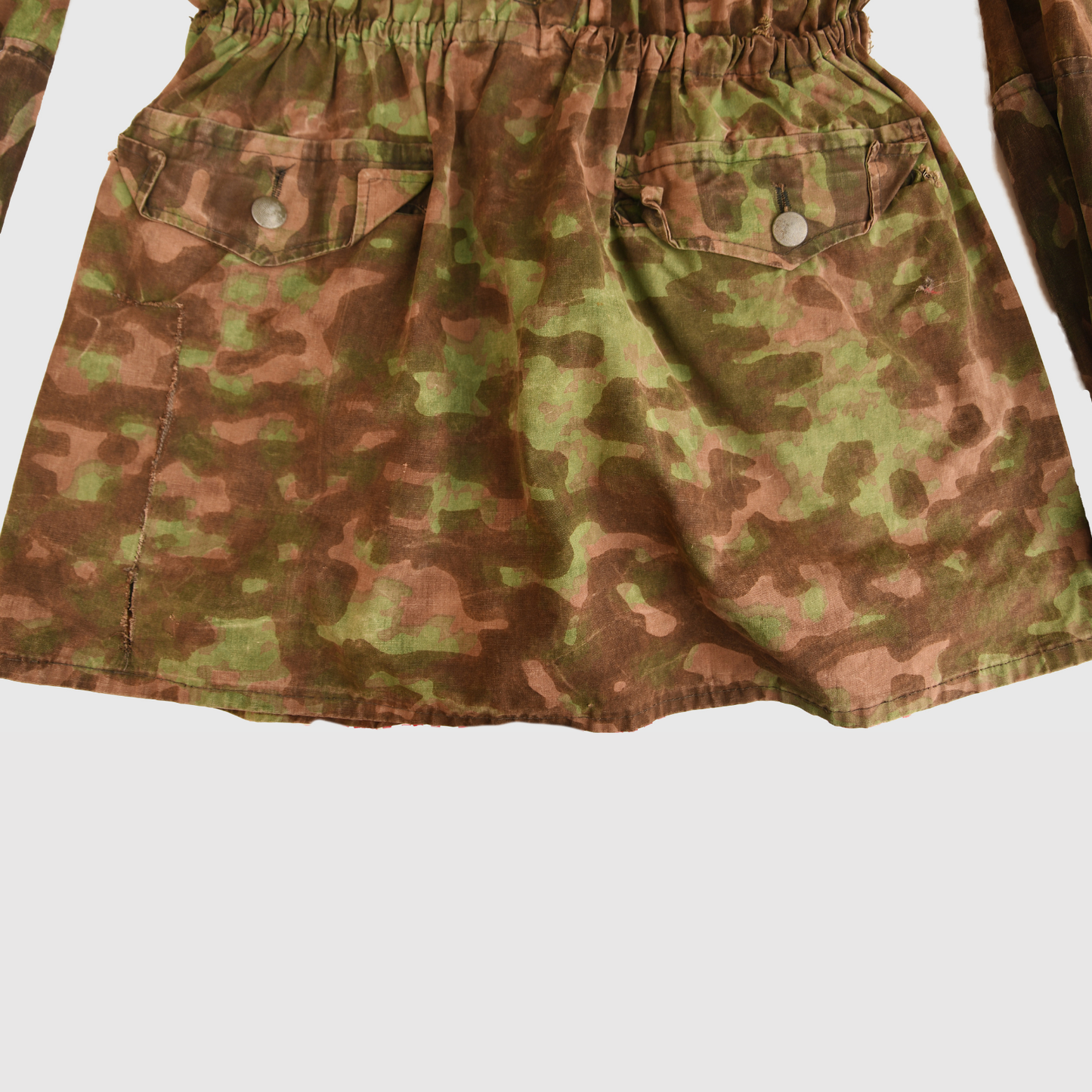 German WWII Waffen-SS Blurred Edge Camouflage Combat Smock