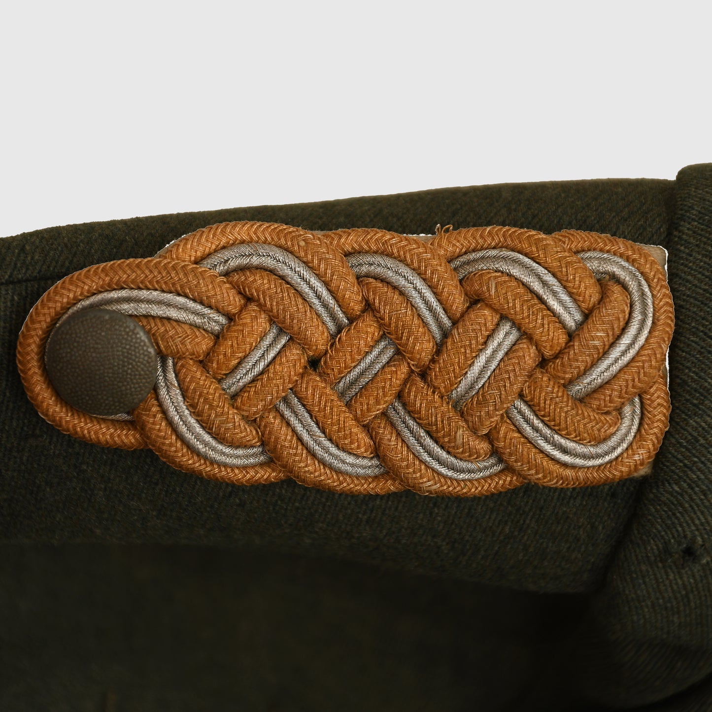 German WWII Waffen-SS Brigadeführer’s Field-Grey Combat Tunic