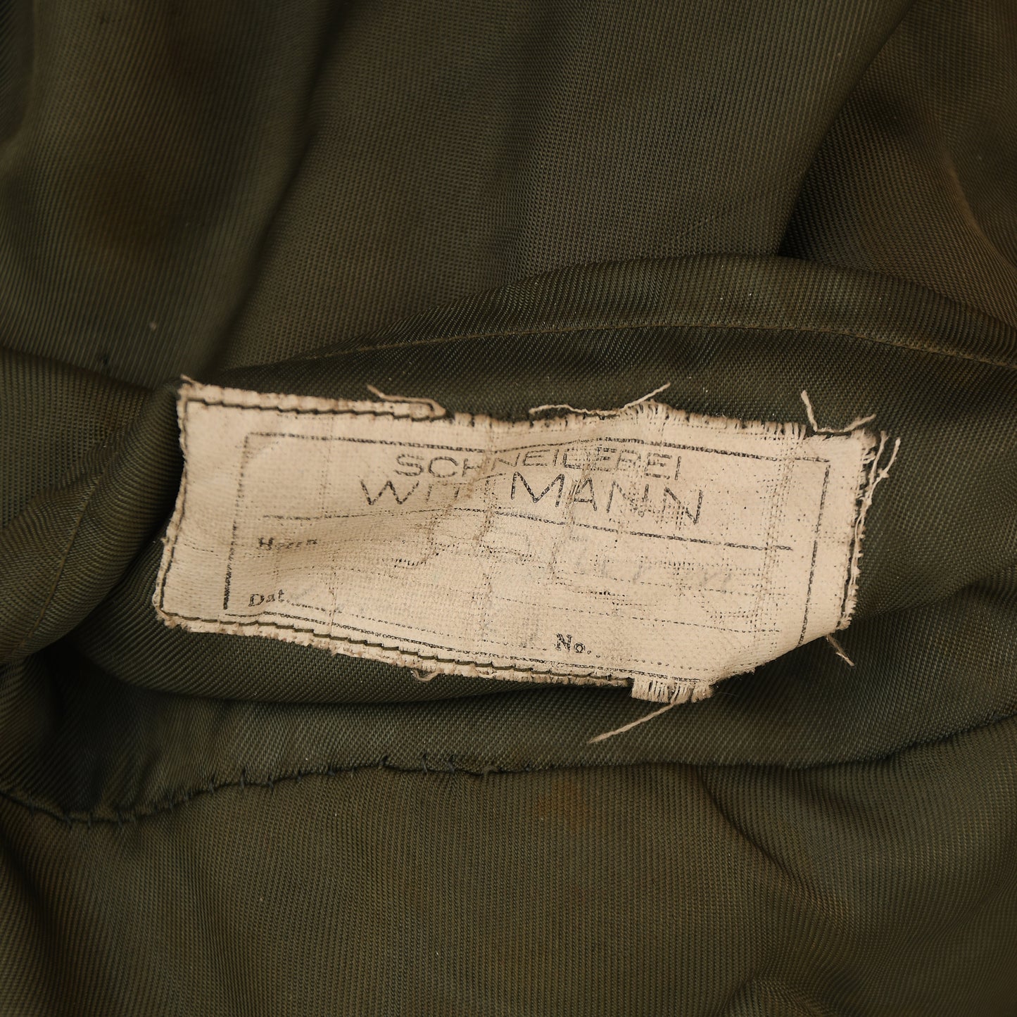 German WWII Waffen-SS Brigadeführer’s Field-Grey Combat Tunic