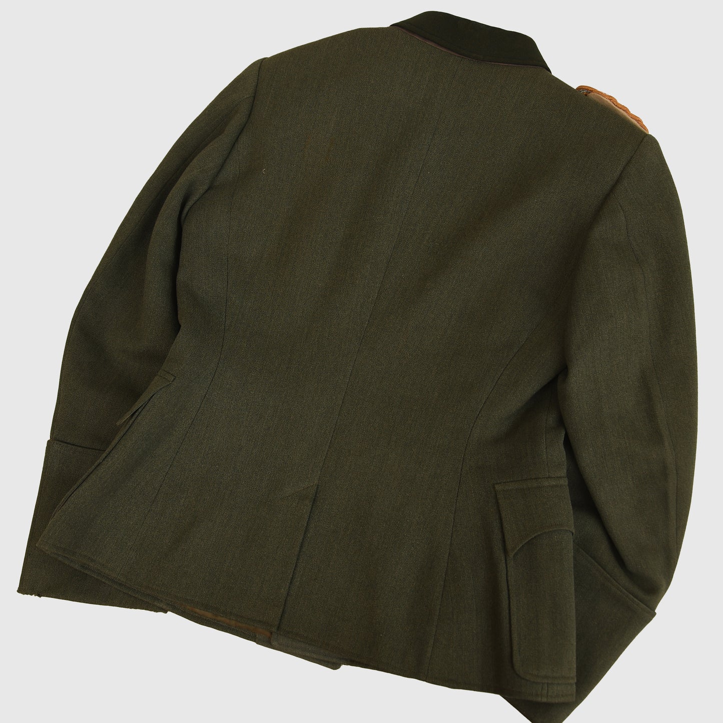 German WWII Waffen-SS Brigadeführer’s Field-Grey Combat Tunic