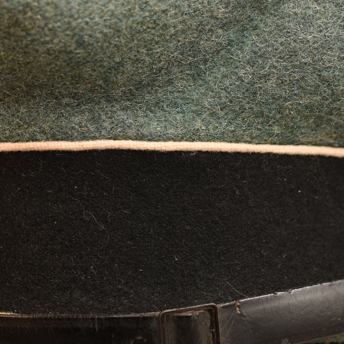 German WWII Waffen-SS Enlisted Man’s Visor Cap