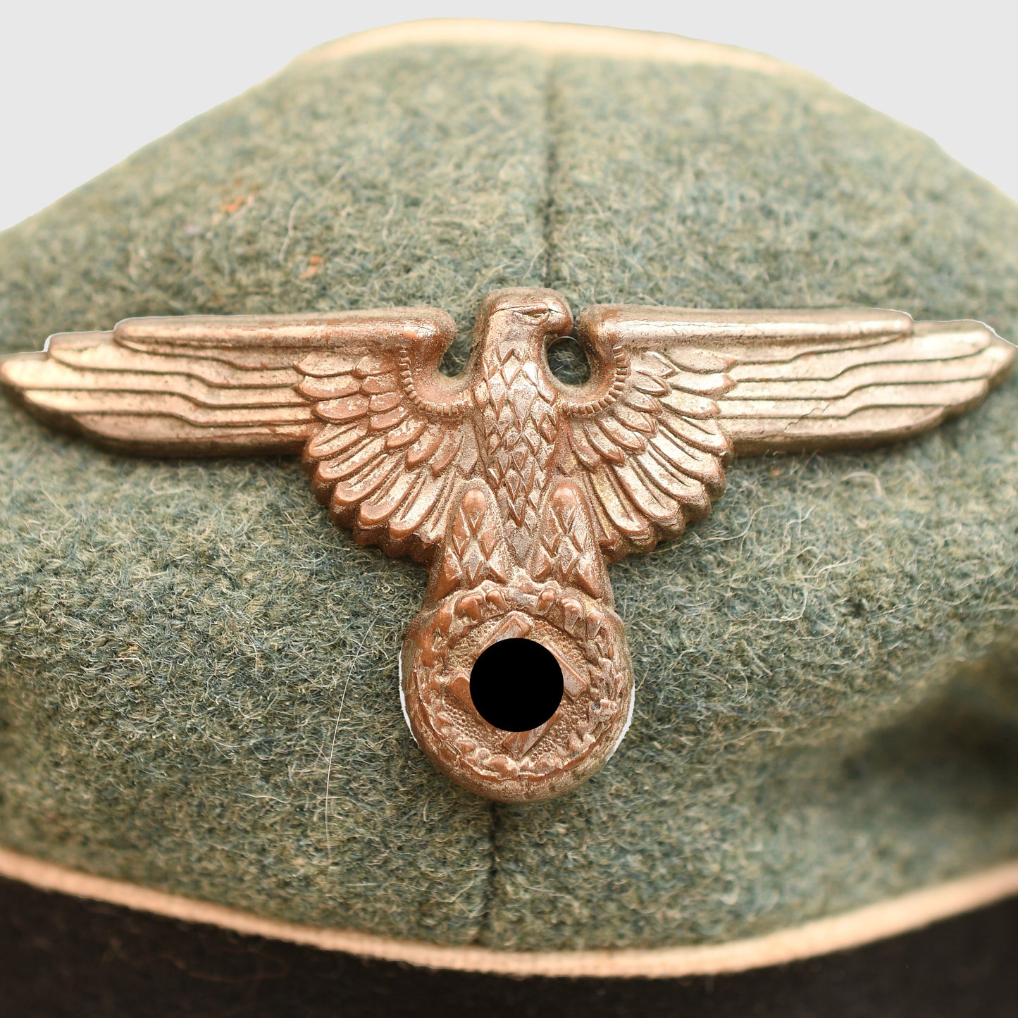 German WWII Waffen-SS Enlisted Man’s Visor Cap