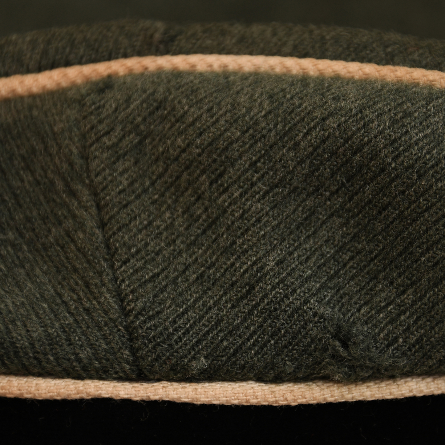 German WWII Waffen-SS Infantry Officer's Crusher Cap