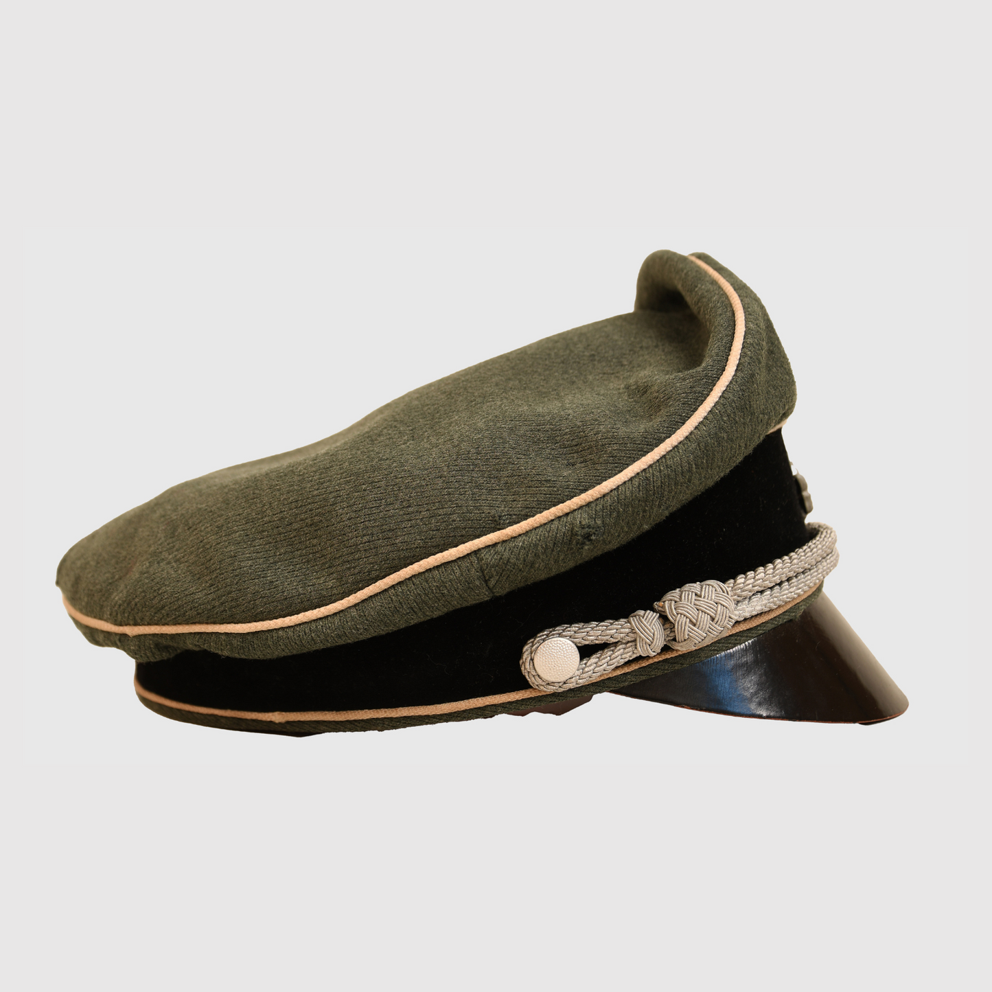 German WWII Waffen-SS Infantry Officer's Crusher Cap