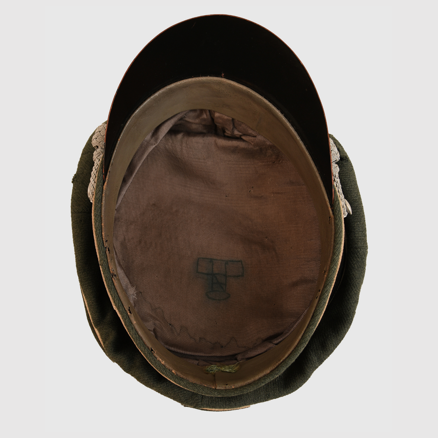 German WWII Waffen-SS Infantry Officer's Crusher Cap