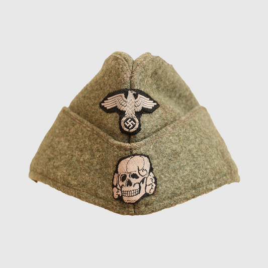 German WWII Waffen-SS Officer’s Overseas Cap