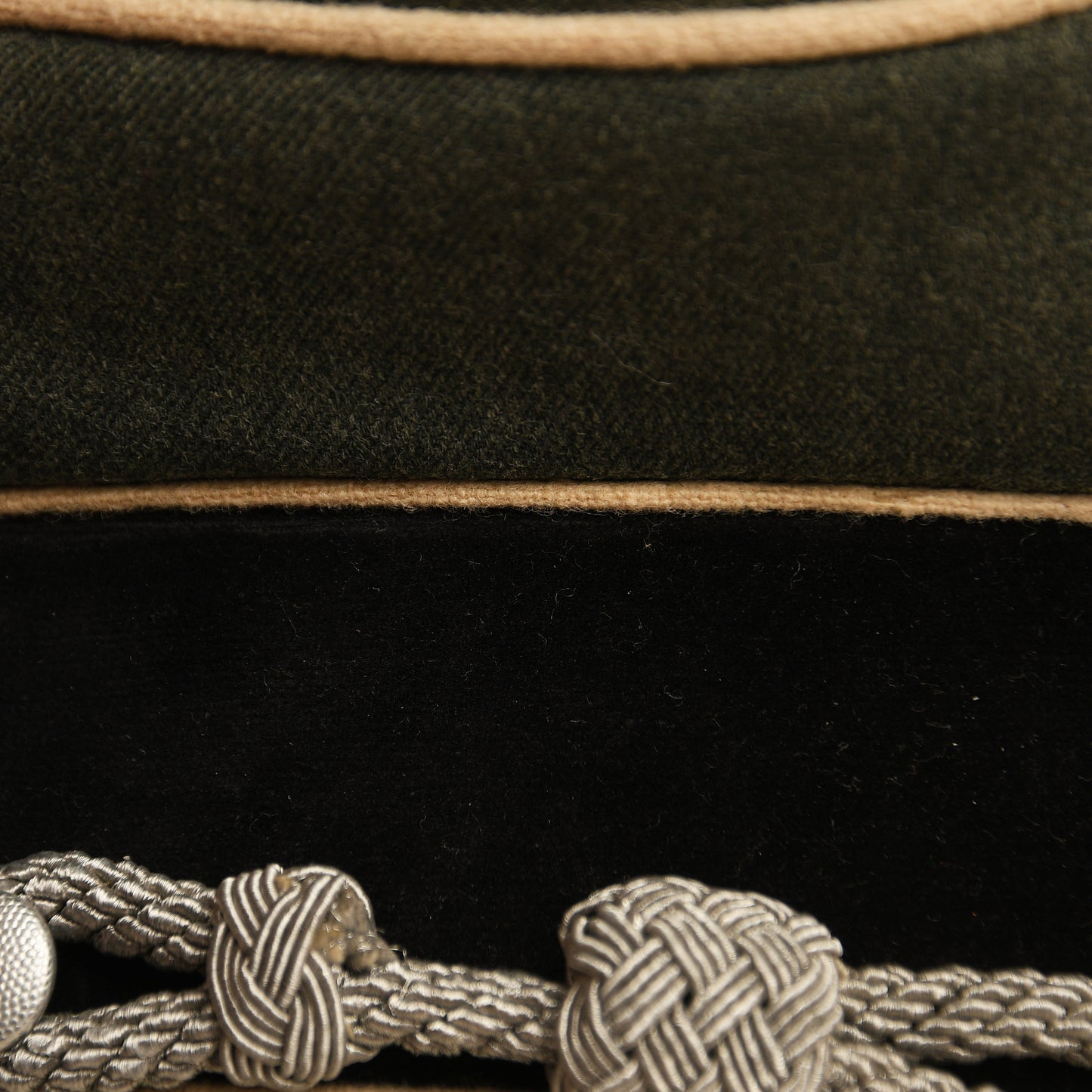 German WWII Waffen-SS Officer’s Visor Cap